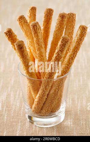 Sesam-Samen-Brot-sticks Stockfoto