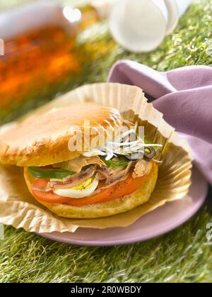 Pan Bagna Stockfoto