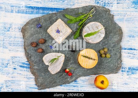 Käseplatte Stockfoto