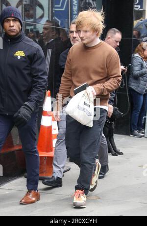 New York, New York, USA. 09. Mai 2023. Ed Sheeran wurde am 09. Mai 2023 in Good Morning America in New York City gesehen. Kredit: Rw/Media Punch/Alamy Live News Stockfoto