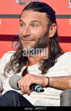 Zach McGowan auf der German Comic Con Frühjahrsausgabe in der Messe Dortmund. Dortmund, 06.05.2023 Stockfoto