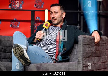 George Georgiou auf der German Comic Con Frühjahrsausgabe in der Messe Dortmund. Dortmund, 06.05.2023 Stockfoto