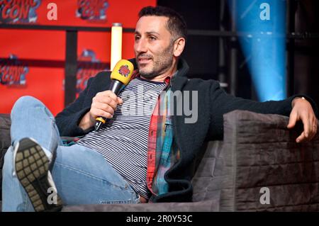 George Georgiou auf der German Comic Con Frühjahrsausgabe in der Messe Dortmund. Dortmund, 06.05.2023 Stockfoto