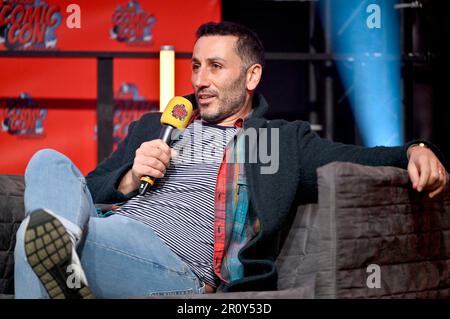 George Georgiou auf der German Comic Con Frühjahrsausgabe in der Messe Dortmund. Dortmund, 06.05.2023 Stockfoto