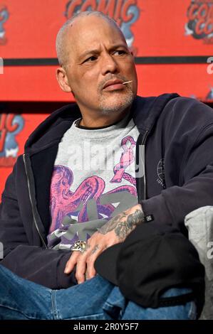 David Labrava auf der German Comic Con Frühjahrsausgabe in der Messe Dortmund. Dortmund, 06.05.2023 Stockfoto