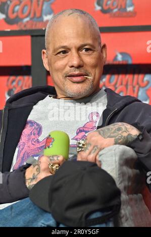 David Labrava auf der German Comic Con Frühjahrsausgabe in der Messe Dortmund. Dortmund, 06.05.2023 Stockfoto