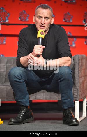 Christopher Eccleston auf der German Comic Con Frühjahrsausgabe in der Messe Dortmund. Dortmund, 07.05.2023 Stockfoto