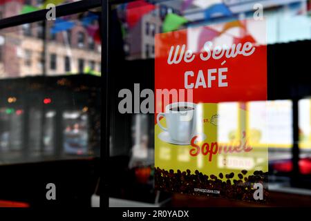 Straßenszene New York City – USA Stockfoto