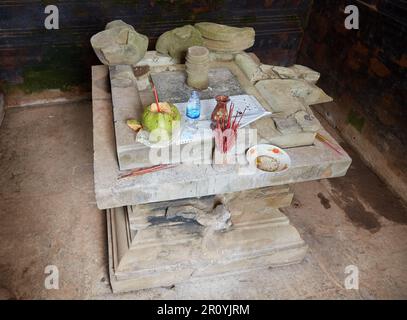 Prasat Kravan, ein einzigartiger Khmer-Tempel, der Vishnu statt Shiva gewidmet ist Stockfoto