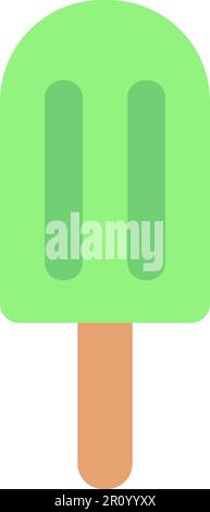 Vektorbild des Lolly-Symbols. Geeignet für mobile Apps, Web-Apps und Printmedien. Stock Vektor
