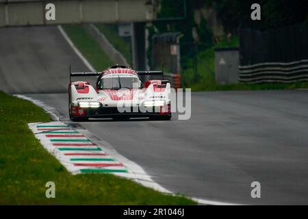 Monza, Italien. 10. Mai 2023. Porsche 963 LMDh am Testtag der Weltausdauermeisterschaft am 10. Mai 2023 in Autodromo Nazionale Monza, Italien Photo Alessio Morgese / E-Mage Credit: Alessio Morgese/Alamy Live News Stockfoto