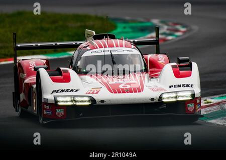 Monza, Italien. 10. Mai 2023. Porsche 963 LMDh am Testtag der Weltausdauermeisterschaft am 10. Mai 2023 in Autodromo Nazionale Monza, Italien Photo Alessio Morgese / E-Mage Credit: Alessio Morgese/Alamy Live News Stockfoto