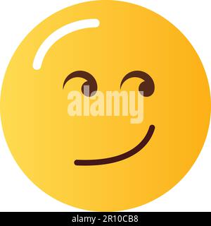 Vektorbild des Symbols für Grinsen. Geeignet für mobile Apps, Web-Apps und Printmedien. Stock Vektor