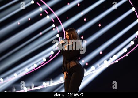 Zweite Probe bei Eurovision in Liverpool 2023 ... Stockfoto