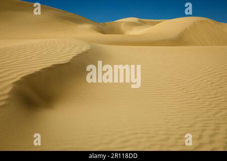 In einer Wüste in Westaustralien verändert der Wind ständig die Landschaft Stockfoto