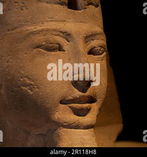 Detail der eine ägyptische Sphinx - Ramessidenzeit Stockfoto