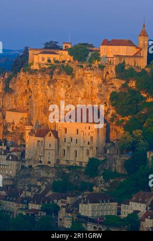 Rocamadour, Region Midi-Pyrenäen, Departement Lot, Frankreich Stockfoto