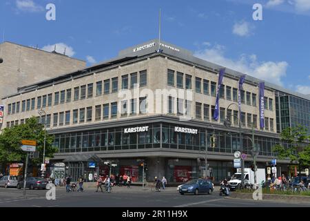 Karstadt, Hermannplatz, Kreuzberg, Berlin, Deutschland Stockfoto