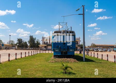 Bahnhof von Lubumbashi, DR Kongo Stockfoto