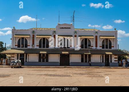 Bahnhof von Lubumbashi, DR Kongo Stockfoto