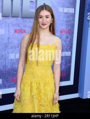 Westwood, USA. 10. Mai 2023. Lucy Paez trifft am Mittwoch, den 10. Mai 2023, zur MutterPremiere im Westwood Regency Village Theater in Westwood, Kalifornien, ein. (Foto: Juan Pablo Rico/Sipa USA) Guthaben: SIPA USA/Alamy Live News Stockfoto