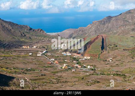 Vulkan-Hügel El Palmar, Teneriffa, Spanien, Kanarische Inseln Stockfoto