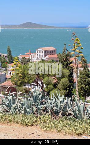 Olivenölfabrik, Ayvalik, Cunda, Balikesir, Türkei Stockfoto