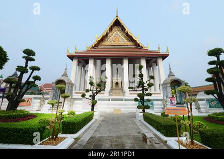 Wat Suthat, Bangkok, Thailand. Stockfoto