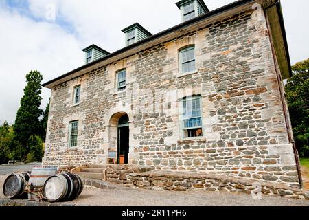 Kerikeri Neuseeland - März 3 2011; historisches Old Stone Store in Kerikeri Stockfoto