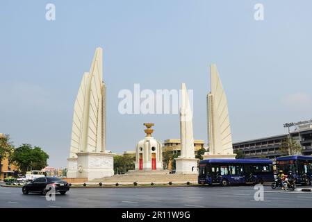 Das Demokratiemonument in Bangkok, Thailand. Stockfoto