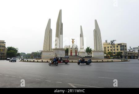 Das Demokratiemonument in Bangkok, Thailand. Stockfoto