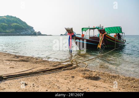 Koh tao Inseln in Thailand. Berühmte Touristenattraktionen. Beliebte Touristenziele. Stockfoto