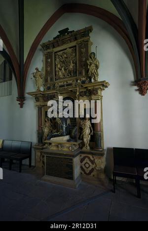 Kapitelhaus, kaiserliche Walkenried Zisterzienserabtei, Walkenried, Harz, Niedersachsen, Stockfoto