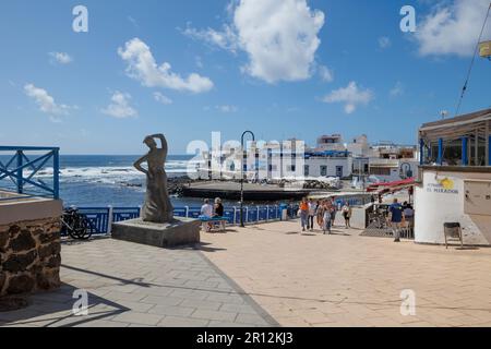 Promenade von El Cotillo Fuerteventura Kanarische Inseln Spanien Stockfoto