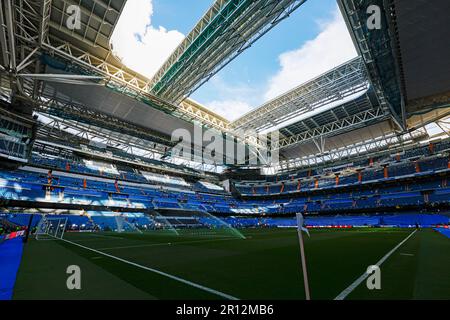 Madrid, Spanien. Kredit: D. 9. Mai 2023. Santiago Bernabeu Stadion (Real) Fußball/Fußball : UEFA Champions League Halbfinale mit 1. Beinen zwischen Real Madrid 1-1 Manchester City im Estadio Santiago Bernabeu in Madrid, Spanien. Kredit: D .Nakashima/AFLO/Alamy Live News Stockfoto