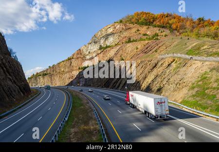 Sideling Hill, Ridge in Maryland Stockfoto