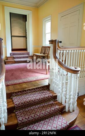 Montpelier Mansion, Museum in South Laurel, Maryland Stockfoto