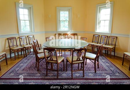 Montpelier Mansion, Museum in South Laurel, Maryland Stockfoto