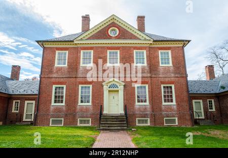 Montpelier Mansion, Museum in South Laurel, Maryland Stockfoto