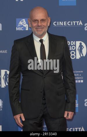 Italien, Rom, 10. Mai 2023. 68. David di Donatello Roter Teppich abgebildet: Riccardo Milani Foto © Fabio Mazzarella/Sintesi/Alamy Live News Stockfoto