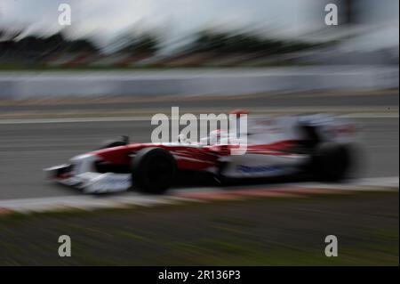 Timo Glock Panasonic Toyota Racing Formel 1 Grand Prix von Deutschland auf dem Nürburgring 12,7.2009. Stockfoto