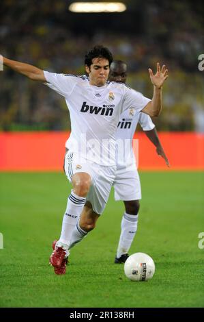 Kaka Aktion Fußball Freundschaftsspiel Borussia Dortmund - Real Madrid 0:5. 19,8.2009. Stockfoto