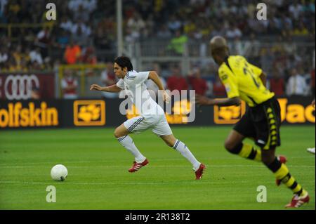 Kaka Aktion Fußball Freundschaftsspiel Borussia Dortmund - Real Madrid 0:5. 19,8.2009. Stockfoto