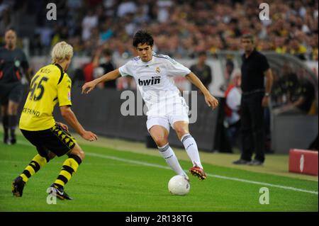 Kaka Aktion Fußball Freundschaftsspiel Borussia Dortmund - Real Madrid 0:5. 19,8.2009. Stockfoto