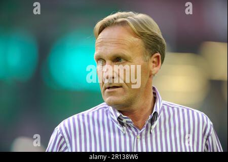 Hans-Joachim Watzke Geschäftsführer Dortmund Fußball Freundschaftsspiel Borussia Dortmund - Real Madrid 0:5. 19,8.2009. Stockfoto