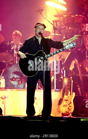 Mailand Italien 2000-10-21 : Paul Simon in Konzert im Palavobis Stockfoto