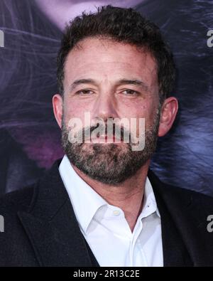 WESTWOOD, LOS ANGELES, KALIFORNIEN, USA - MAI 10: Der amerikanische Schauspieler und Filmemacher Ben Affleck trifft am 10. Mai 2023 im Regency Village Theater in Westwood, Los Angeles, Kalifornien, USA auf der Premiere von Netflix's „The Mother“ in Los Angeles ein. (Foto von Xavier Collin/Image Press Agency) Stockfoto