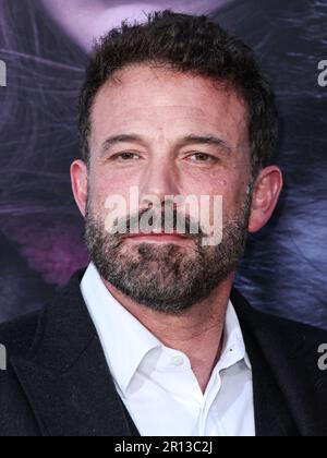 WESTWOOD, LOS ANGELES, KALIFORNIEN, USA - MAI 10: Der amerikanische Schauspieler und Filmemacher Ben Affleck trifft am 10. Mai 2023 im Regency Village Theater in Westwood, Los Angeles, Kalifornien, USA auf der Premiere von Netflix's „The Mother“ in Los Angeles ein. (Foto von Xavier Collin/Image Press Agency) Stockfoto