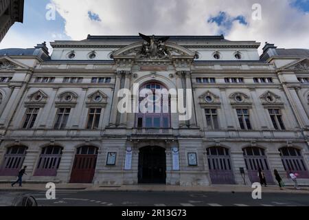 Stadttheater (1889). Führungen. Departement Indre-et-Loire, Region Centre-Val de Loire. Frankreich Stockfoto