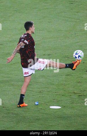 Mai 10. 2023: Maracana Stadium, Rio de Janeiro, Brasilien: Brasilien A-League Fußball, Flamengo gegen Goias: Pedro von Flamengo, Stockfoto